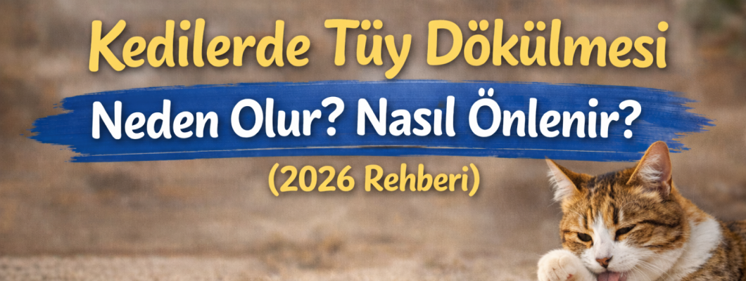 Kedilerde Tüy Dökülmesi Neden Olur? Nasıl Önlenir?